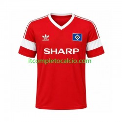Maglia Hamburger SV 1988 Retro Divisa Away Manica Corta ,Uomo