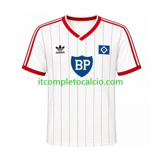 Maglia Hamburger SV 1984 Retro Divisa Home Manica Corta ,Uomo Maglia Hamburger SV 1984 Retro Divisa Home Manica Corta ,Uomo