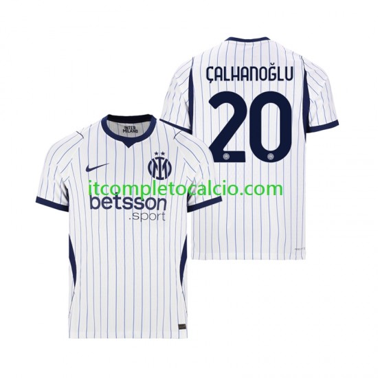 Maglia Inter Milan Hakan Calhanoglu 20 Divisa Away 2026-2027 Manica Corta ,Uomo Maglia Inter Milan Hakan Calhanoglu 20 Divisa Away 2026-2027 Manica Corta ,Uomo