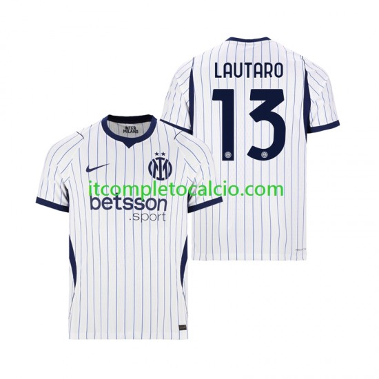 Maglia Inter Milan Lautaro Martinez 13 Divisa Away 2026-2027 Manica Corta ,Uomo Maglia Inter Milan Lautaro Martinez 13 Divisa Away 2026-2027 Manica Corta ,Uomo