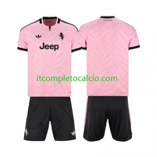 Maglia Juventus Divisa Away 2026-2027 Manica Corta ,Bambino