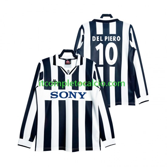 Maglia Juventus DEL PIERO 10 1997 Retro Divisa Home Manica Lunga ,Uomo Maglia Juventus DEL PIERO 10 1997 Retro Divisa Home Manica Lunga ,Uomo