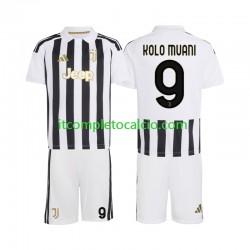 Maglia Juventus Randal Kolo Muani 9 Divisa Home 2026-2027 Manica Corta ,Bambino