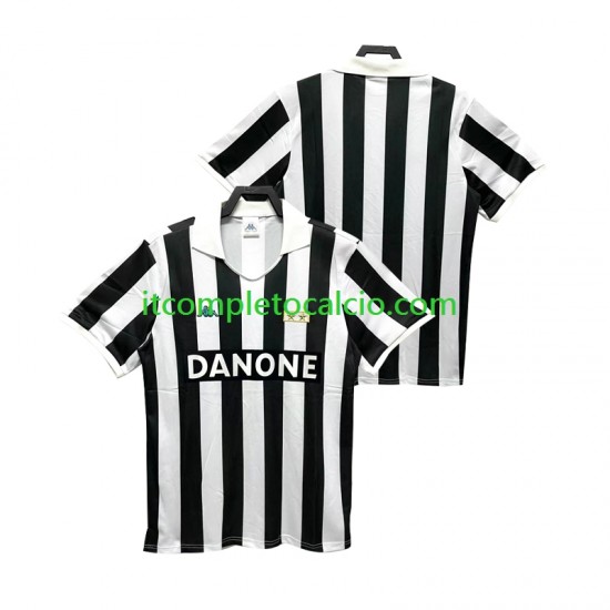 Maglia Juventus 1992 Retro Divisa Home 1994 Manica Corta ,Uomo