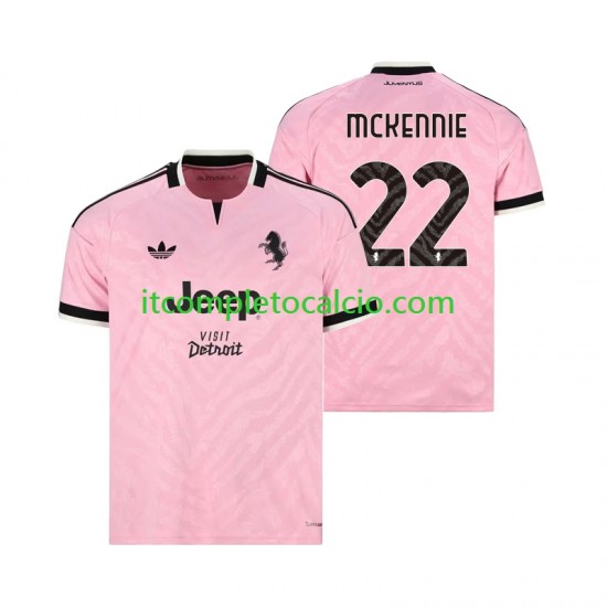 Maglia Juventus Weston McKennie 22 Divisa Away 2026-2027 Manica Corta ,Uomo