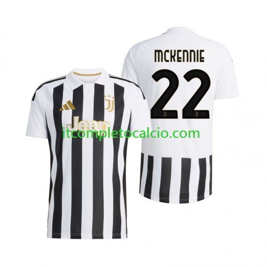Maglia Juventus Weston McKennie 22 Divisa Home 2026-2027 Manica Corta ,Uomo