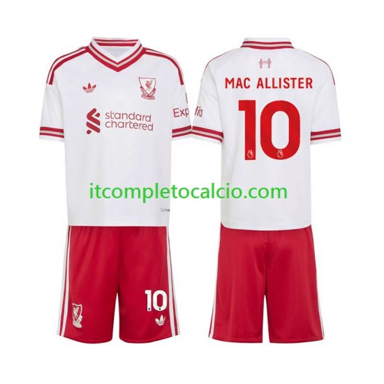 Maglia Liverpool Alexis Mac Allister 10 Divisa Away 2026-2027 Manica Corta ,Bambino Maglia Liverpool Alexis Mac Allister 10 Divisa Away 2026-2027 Manica Corta ,Bambino