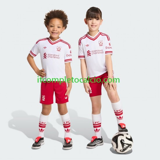 Maglia Liverpool Divisa Away 2026-2027 Manica Corta ,Bambino Maglia Liverpool Divisa Away 2026-2027 Manica Corta ,Bambino