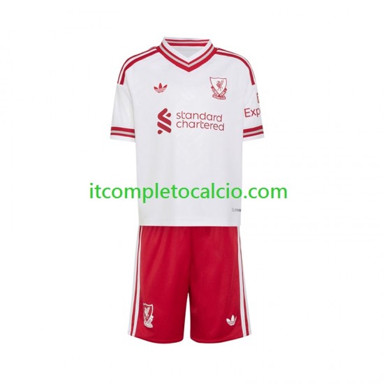 Maglia Liverpool Divisa Away 2026-2027 Manica Corta ,Bambino