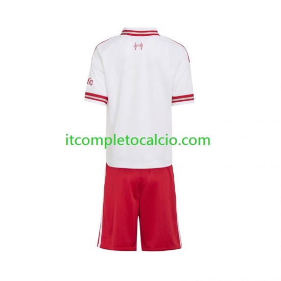 Maglia Liverpool Divisa Away 2026-2027 Manica Corta ,Bambino