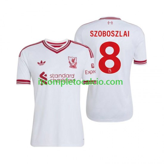 Maglia Liverpool Dominik Szoboszlai 8 Divisa Away 2026-2027 Manica Corta ,Uomo Maglia Liverpool Dominik Szoboszlai 8 Divisa Away 2026-2027 Manica Corta ,Uomo