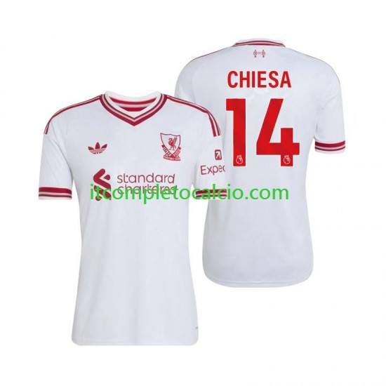 Maglia Liverpool Federico Chiesa 14 Divisa Away 2026-2027 Manica Corta ,Uomo