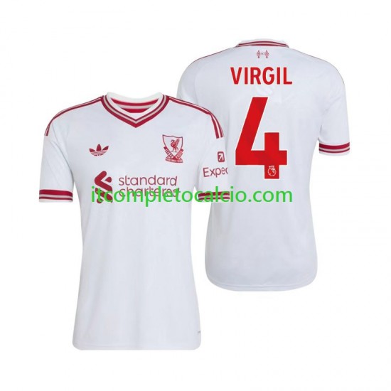 Maglia Liverpool Virgil van Dijk 4 Divisa Away 2026-2027 Manica Corta ,Uomo