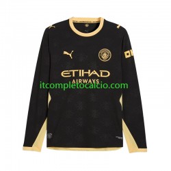 Maglia Manchester City Divisa Away 2026-2027 Manica Lunga ,Uomo