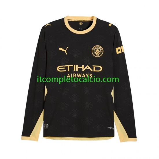 Maglia Manchester City Divisa Away 2026-2027 Manica Lunga ,Uomo