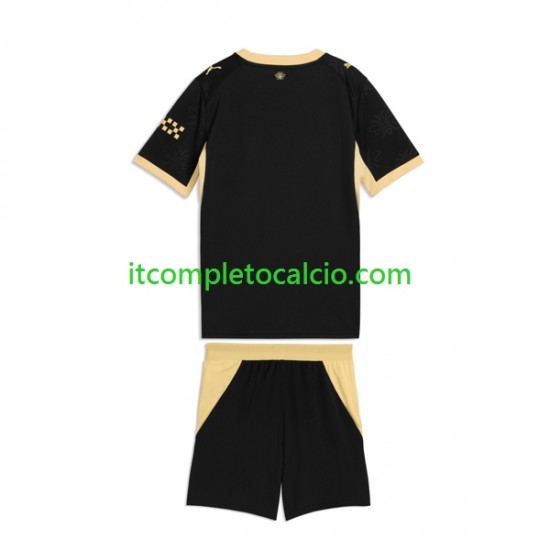 Maglia Manchester City Divisa Away 2026-2027 Manica Corta ,Bambino