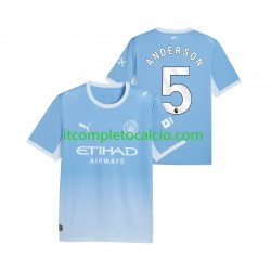 Maglia Manchester City Elliot Anderson 5 Divisa Home 2026-2027 Manica Corta ,Uomo Maglia Manchester City Elliot Anderson 5 Divisa Home 2026-2027 Manica Corta ,Uomo