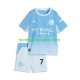 Maglia Manchester City Omar Marmoush 7 Divisa Home 2026-2027 Manica Corta ,Bambino
