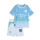 Maglia Manchester City Rayan Cherki 10 Divisa Home 2026-2027 Manica Corta ,Bambino