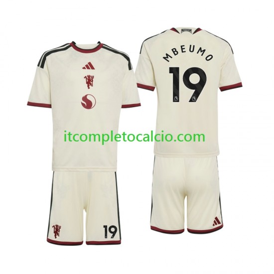 Maglia Manchester United Bryan Mbeumo 19 Terza Divisa 2026-2027 Manica Corta ,Bambino Maglia Manchester United Bryan Mbeumo 19 Terza Divisa 2026-2027 Manica Corta ,Bambino
