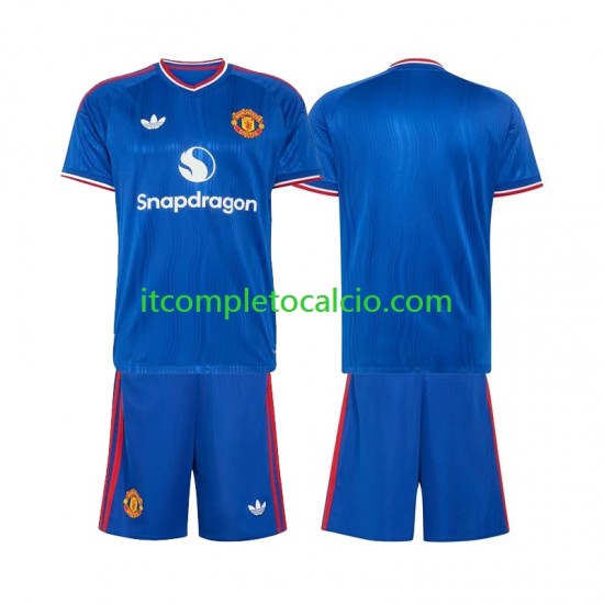 Maglia Manchester United Divisa Away 2026-2027 Manica Corta ,Bambino Maglia Manchester United Divisa Away 2026-2027 Manica Corta ,Bambino
