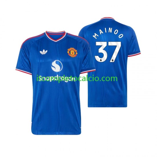 Maglia Manchester United Kobbie Mainoo 37 Divisa Away 2026-2027 Manica Corta ,Uomo Maglia Manchester United Kobbie Mainoo 37 Divisa Away 2026-2027 Manica Corta ,Uomo