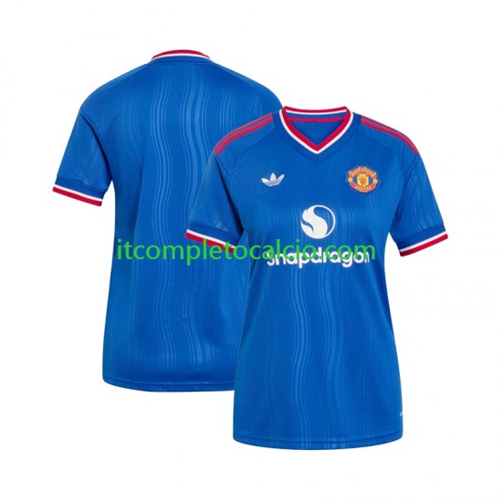 Maglia Manchester United Divisa Away 2026-2027 Manica Corta ,Donne Maglia Manchester United Divisa Away 2026-2027 Manica Corta ,Donne