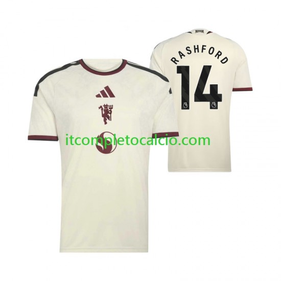 Maglia Manchester United Marcus Rashford 14 Terza Divisa 2026-2027 Manica Corta ,Uomo Maglia Manchester United Marcus Rashford 14 Terza Divisa 2026-2027 Manica Corta ,Uomo
