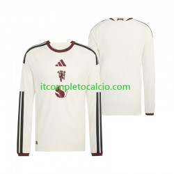 Maglia Manchester United Terza Divisa 2026-2027 Manica Lunga ,Uomo