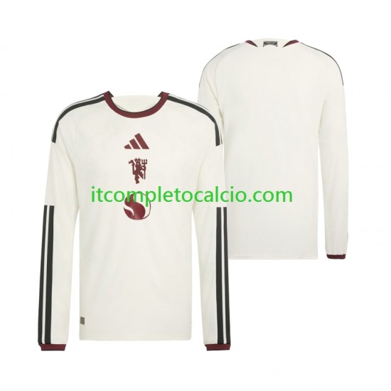 Maglia Manchester United Terza Divisa 2026-2027 Manica Lunga ,Uomo Maglia Manchester United Terza Divisa 2026-2027 Manica Lunga ,Uomo