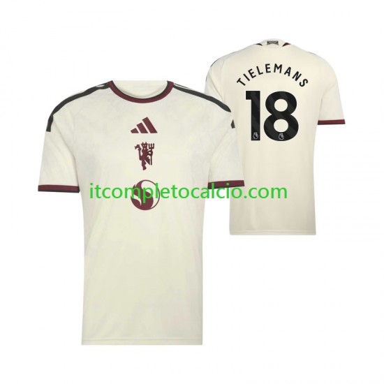 Maglia Manchester United Youri Tielemans 18 Terza Divisa 2026-2027 Manica Corta ,Uomo Maglia Manchester United Youri Tielemans 18 Terza Divisa 2026-2027 Manica Corta ,Uomo