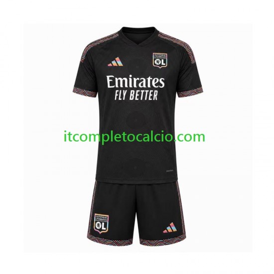 Maglia Olympique Lyonnais Terza Divisa 2026-2027 Manica Corta ,Bambino Maglia Olympique Lyonnais Terza Divisa 2026-2027 Manica Corta ,Bambino