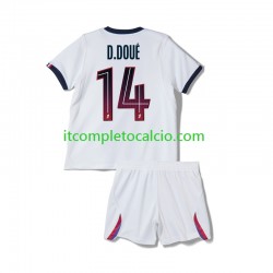 Maglia Paris Saint-Germain Desire Doue 14 Divisa Away 2026-2027 Manica Corta ,Bambino