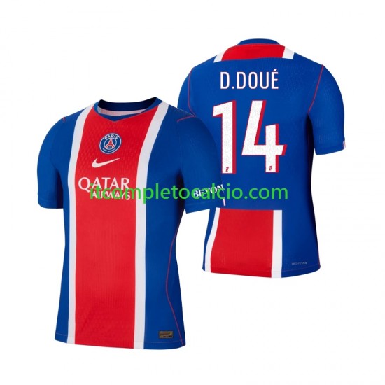 Maglia Paris Saint-Germain Desire Doue 14 Divisa Home 2026-2027 Manica Corta ,Uomo Maglia Paris Saint-Germain Desire Doue 14 Divisa Home 2026-2027 Manica Corta ,Uomo