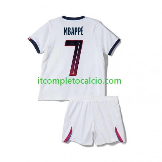 Maglia Paris Saint-Germain Mbappé Kylian 7 Divisa Away 2026-2027 Manica Corta ,Bambino Maglia Paris Saint-Germain Mbappé Kylian 7 Divisa Away 2026-2027 Manica Corta ,Bambino