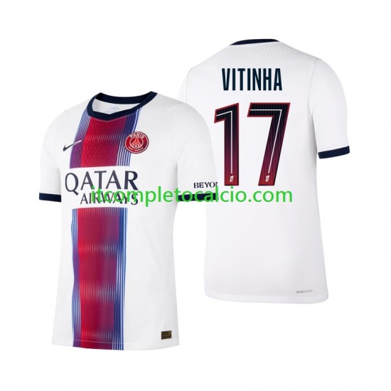 Maglia Paris Saint-Germain Vitinha 17 Divisa Away 2026-2027 Manica Corta ,Uomo