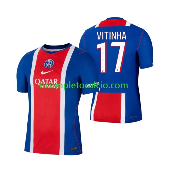 Maglia Paris Saint-Germain Vitinha 17 Divisa Home 2026-2027 Manica Corta ,Uomo Maglia Paris Saint-Germain Vitinha 17 Divisa Home 2026-2027 Manica Corta ,Uomo
