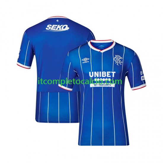 Maglia Rangers Divisa Home 2026-2027 Manica Corta ,Uomo