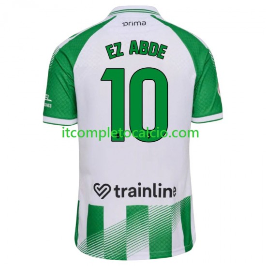 Maglia Real Betis Abde Ezzalzouli 10 Divisa Home 2026-2027 Manica Corta ,Uomo