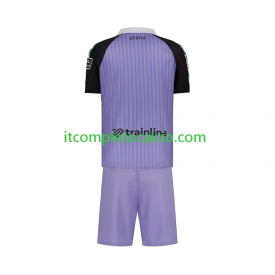 Maglia Real Betis Portiere Retro Divisa Home 2025-2026 Manica Corta ,Bambino