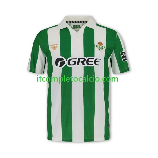 Maglia Real Betis Retro Divisa Home 2025-2026 Manica Corta ,Uomo