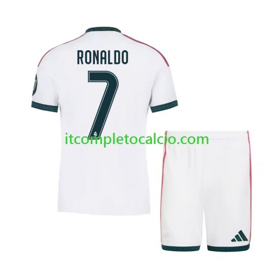 Maglia Real Madrid Cristiano Ronaldo 7 Divisa Home 2026-2027 Manica Corta ,Bambino Maglia Real Madrid Cristiano Ronaldo 7 Divisa Home 2026-2027 Manica Corta ,Bambino