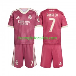 Maglia Real Madrid Cristiano Ronaldo 7 Terza Divisa 2026-2027 Manica Corta ,Bambino Maglia Real Madrid Cristiano Ronaldo 7 Terza Divisa 2026-2027 Manica Corta ,Bambino