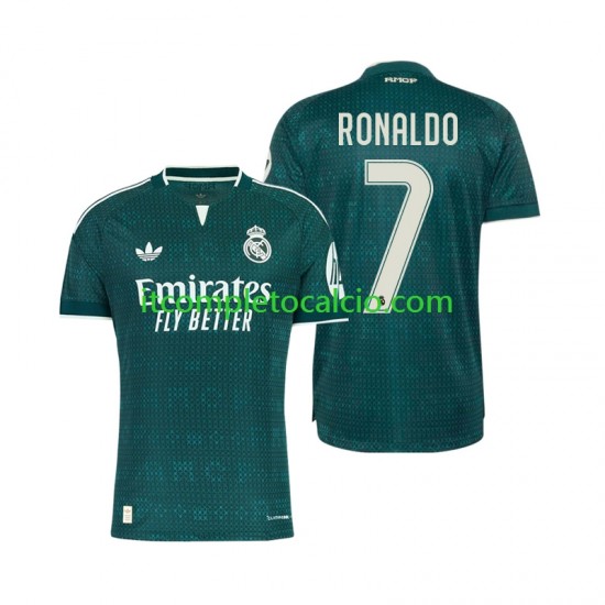 Maglia Real Madrid Cristiano Ronaldo 7 Divisa Away 2026-2027 Manica Corta ,Uomo