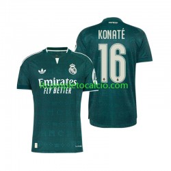 Maglia Real Madrid Ibrahima Konate 16 Divisa Away 2026-2027 Manica Corta ,Uomo