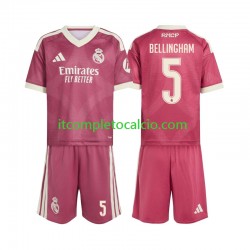 Maglia Real Madrid Jude Bellingham 5 Terza Divisa 2026-2027 Manica Corta ,Bambino Maglia Real Madrid Jude Bellingham 5 Terza Divisa 2026-2027 Manica Corta ,Bambino