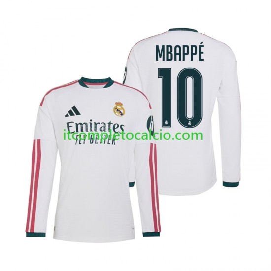 Maglia Real Madrid Mbappé Kylian 10 Divisa Home 2026-2027 Manica Lunga ,Uomo Maglia Real Madrid Mbappé Kylian 10 Divisa Home 2026-2027 Manica Lunga ,Uomo