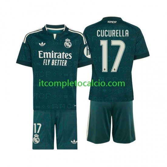 Maglia Real Madrid Marc Cucurella 17 Divisa Away 2026-2027 Manica Corta ,Bambino Maglia Real Madrid Marc Cucurella 17 Divisa Away 2026-2027 Manica Corta ,Bambino