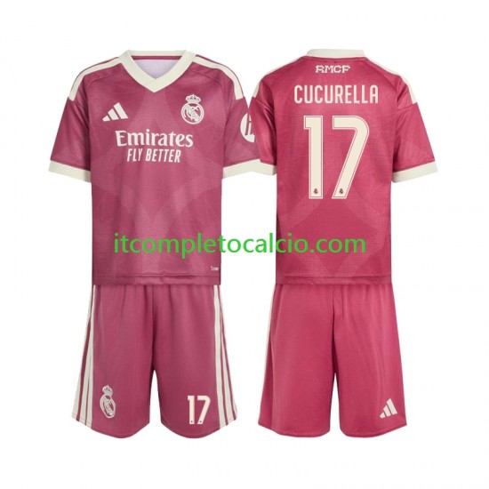 Maglia Real Madrid Marc Cucurella 17 Terza Divisa 2026-2027 Manica Corta ,Bambino Maglia Real Madrid Marc Cucurella 17 Terza Divisa 2026-2027 Manica Corta ,Bambino
