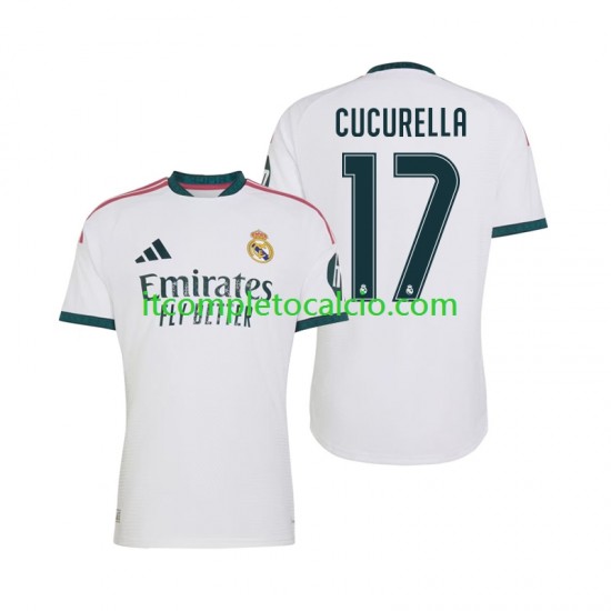 Maglia Real Madrid Marc Cucurella 17 Divisa Home 2026-2027 Manica Corta ,Uomo Maglia Real Madrid Marc Cucurella 17 Divisa Home 2026-2027 Manica Corta ,Uomo
